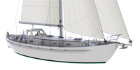 Manta Marine Design - Skagerrak 38 - Steel Double Ender Sailing Yacht
