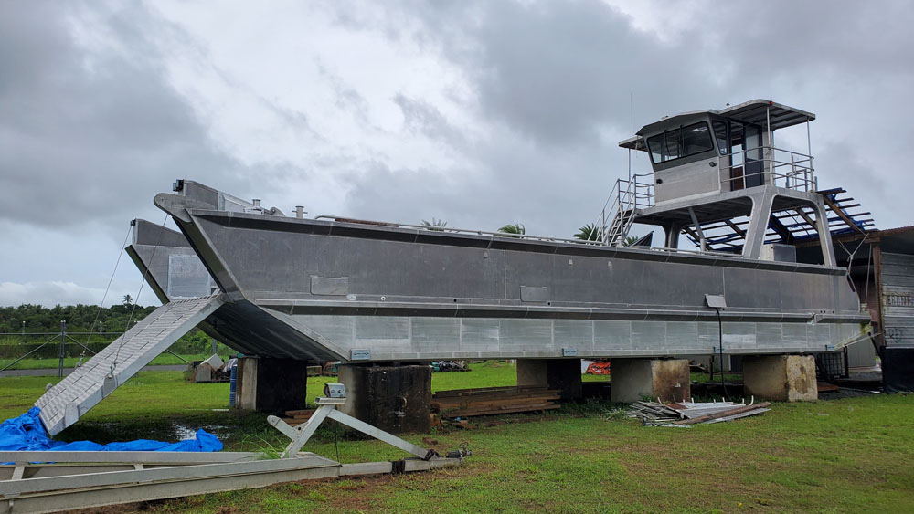 18m Aluminium Barge Fiji