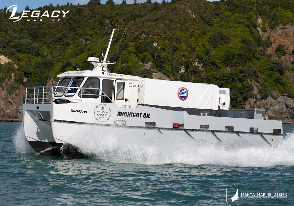 Legacy Marine Aluminium Fuel Transport Catamaran - design by Manta Marine Design - image 1
