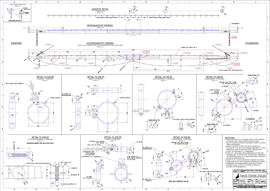 Marine Marine Design new rigging plans for the ZrMsBonaire - image4