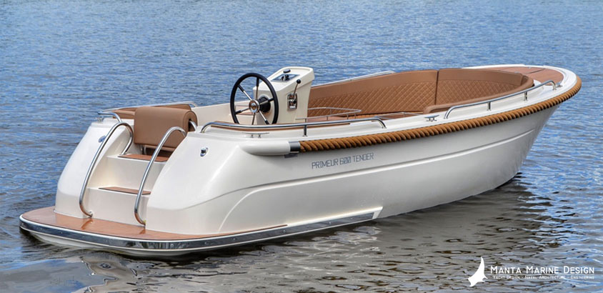 Primeur 600Tender - Manta Marine Design - 1