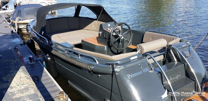 Primeur 600Tender - Manta Marine Design - 3