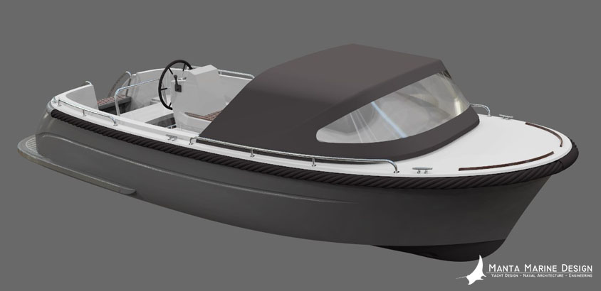 Primeur 600Tender - Manta Marine Design - 5