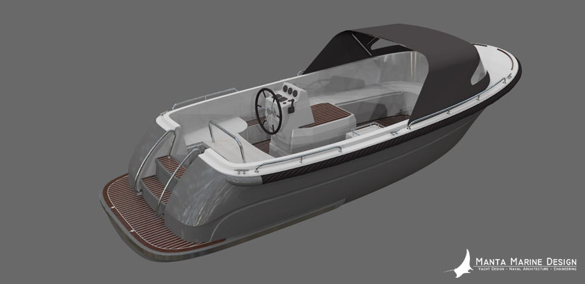 Primeur 600Tender - Manta Marine Design - 6