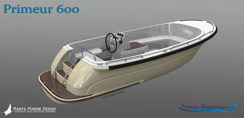 Primeur 600Tender - Manta Marine Design - 8