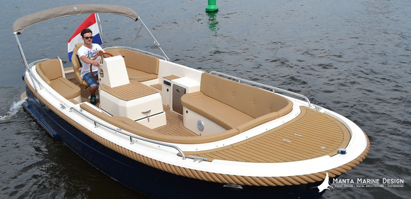 Primeur 700Tender - Manta Marine Design - 3