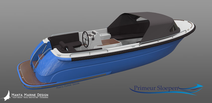 Primeur 700Tender - Manta Marine Design - 6