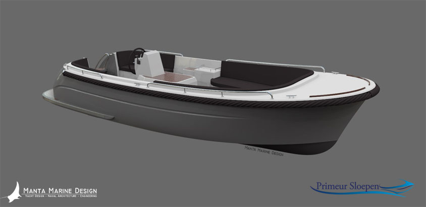 Primeur 700Tender - Manta Marine Design - 7
