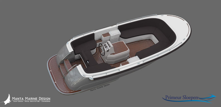 Primeur 700Tender - Manta Marine Design - 8