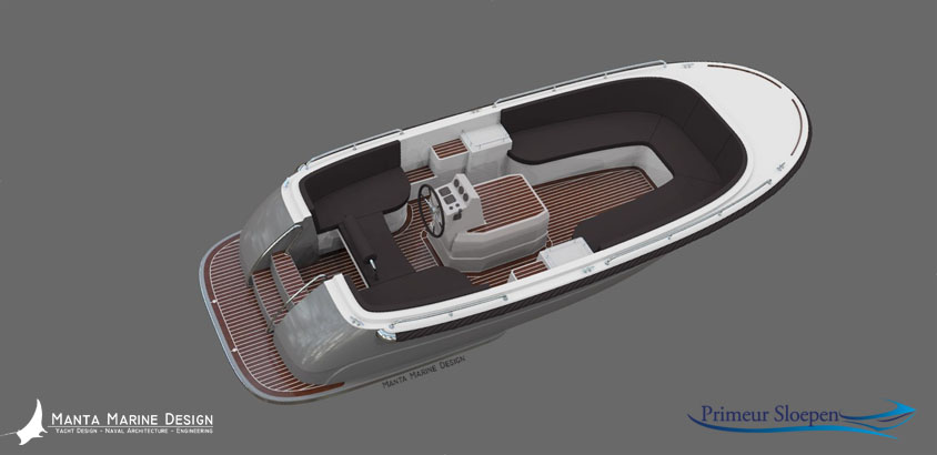 Primeur 700Tender - Manta Marine Design - 8