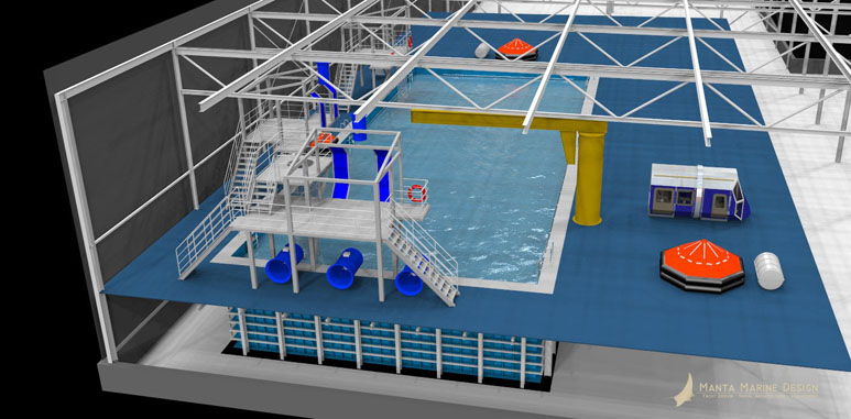 Manta Marine Design Offshore Training Pool - 2