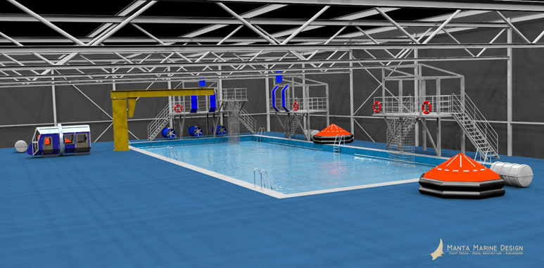 Manta Marine Design Offshore Training Pool - 3