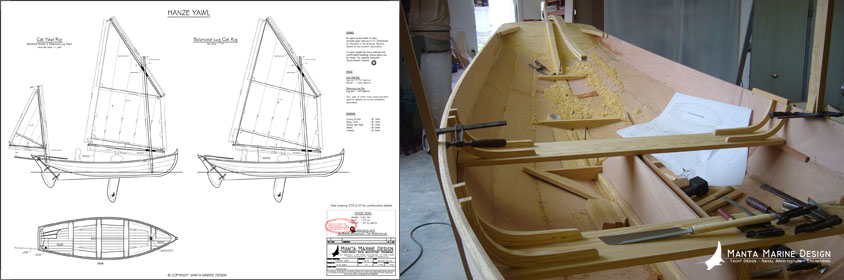 5.7m sailing dinghy designed by Manta Marine Design in cooperation with the Bootbouwschool - image2